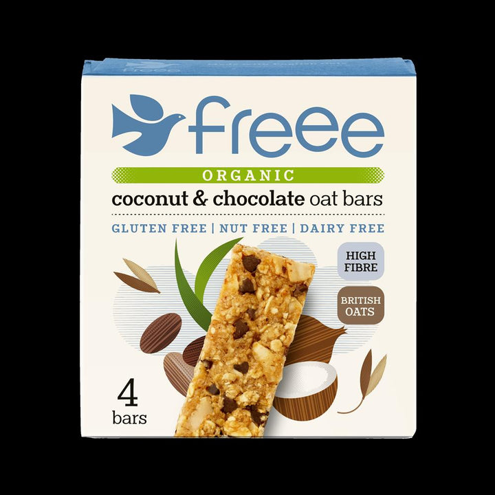 Freee Coconut & Chocolate Oat Bar 4x35g