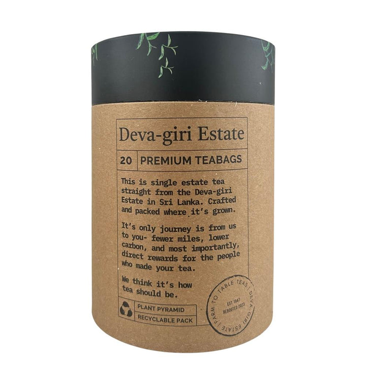 Deva-giri Single Estate Black Tea 20 Teabags
