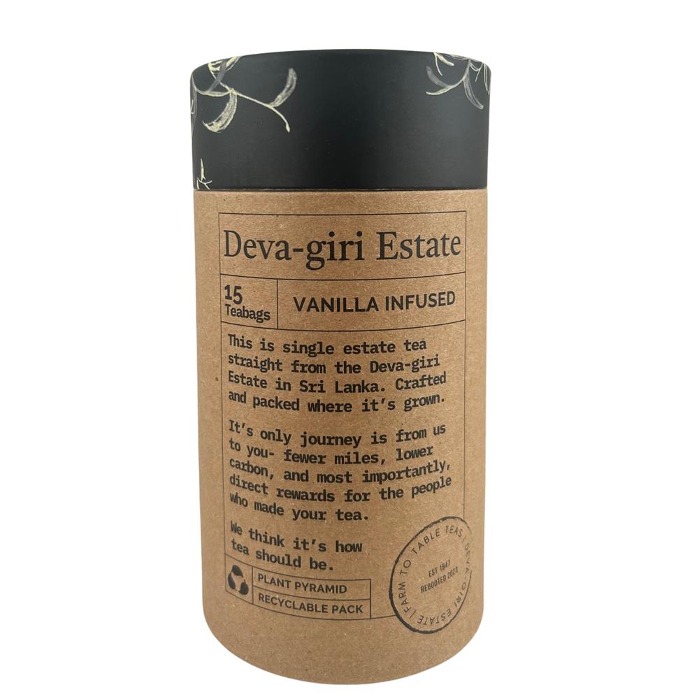 Deva-giri Single Estate Vanilla Black Tea 15 Teabags