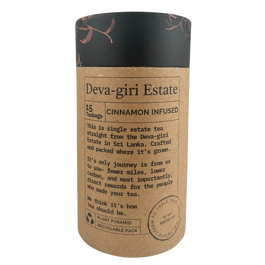 Deva-giri Single Estate Cinnamon Black Tea 15 Teabags