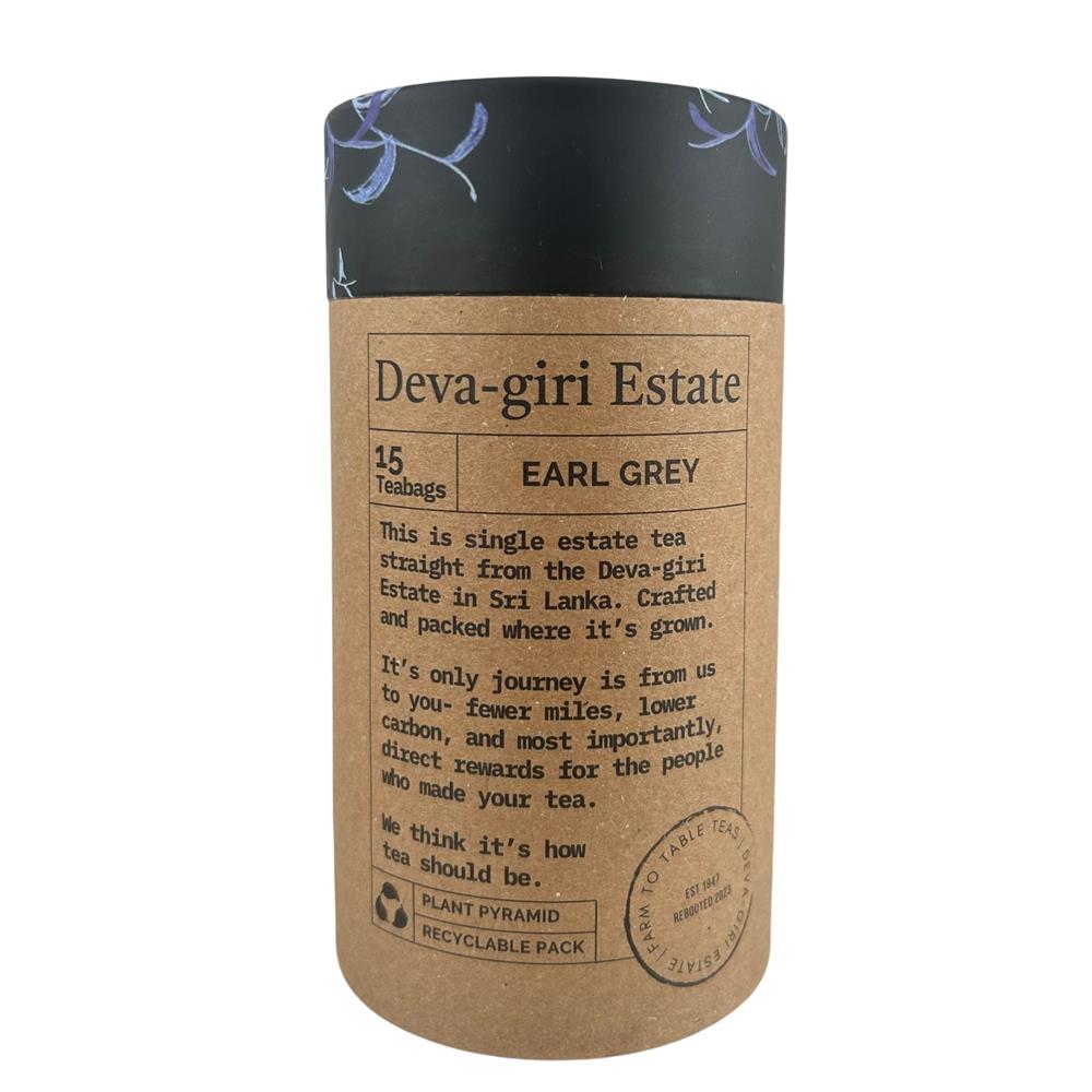 Deva-giri Single Estate Earl Grey 15 Teabags