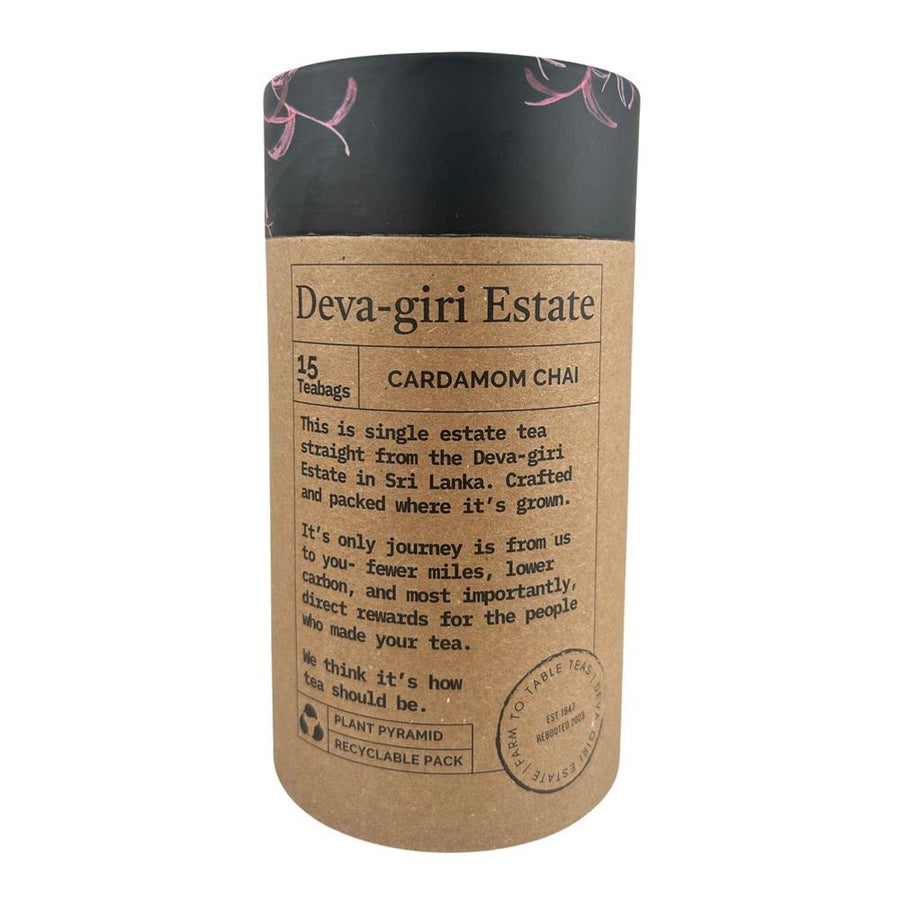 Deva-giri Single Estate Cardamom Chai 15 Teabags