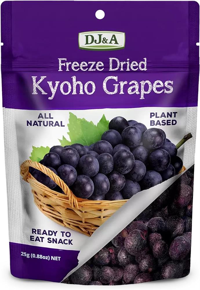 DJ & A Freeze Dried Kyoho Grapes 25g