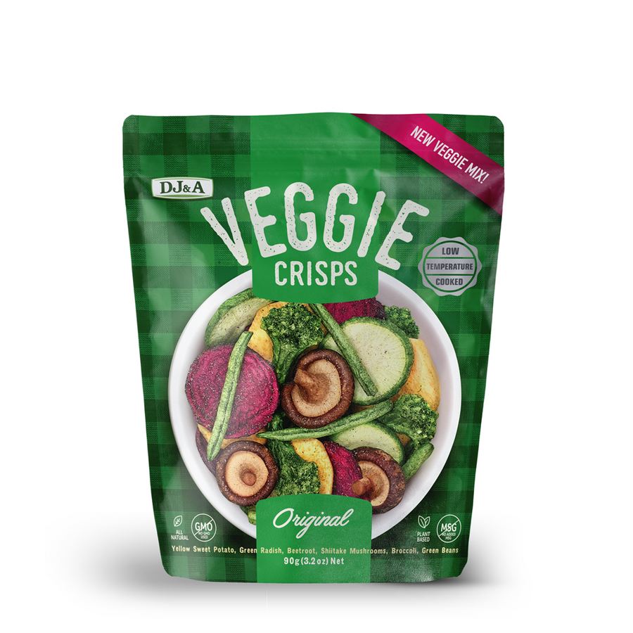 DJ&A Veggie Crisps Original 90g
