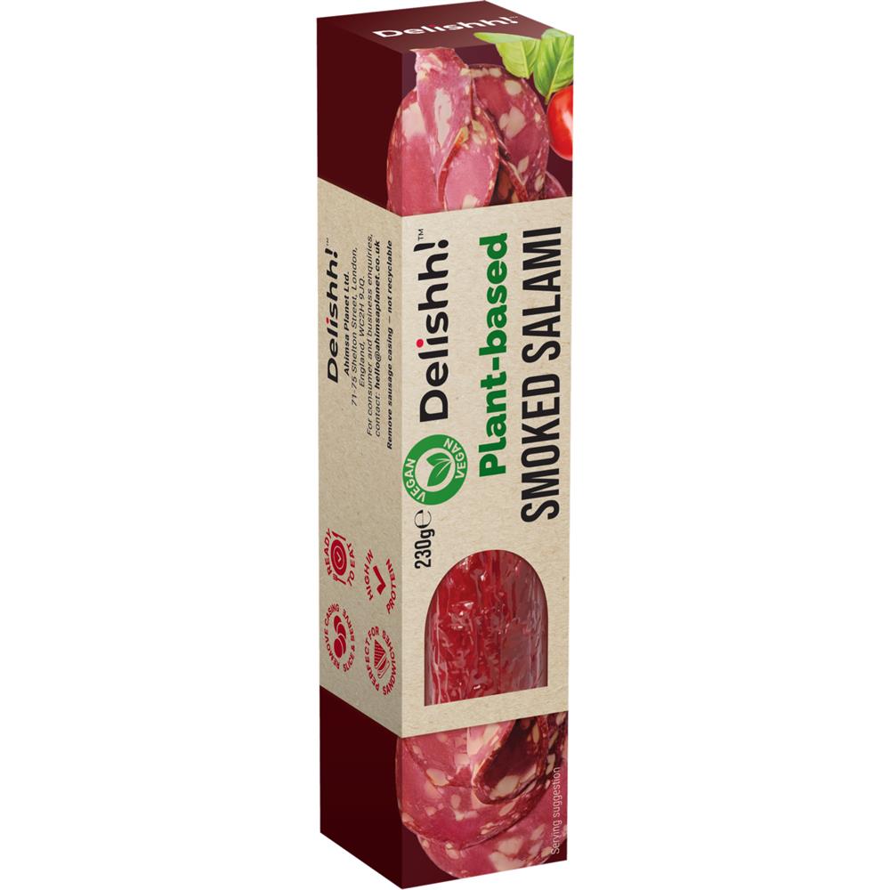 Delishh! Smoked Salami Vegan Sausage 230g