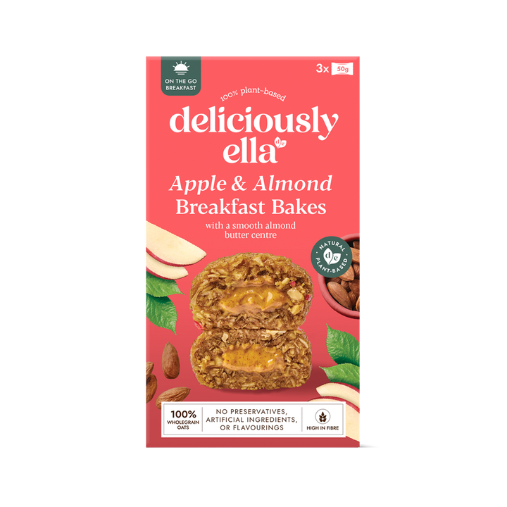 Deliciously Ella Apple & Almond Breakfast Bakes (50g x 3)