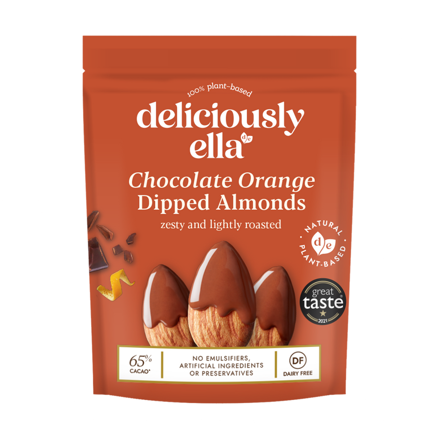 Deliciously Ella Chocolate Orange Dipped Almonds 81g