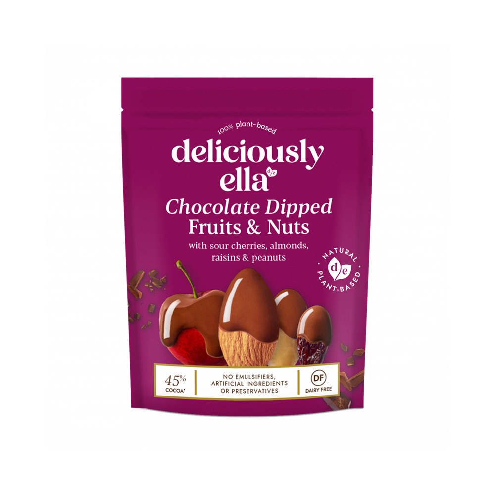 Deliciously Ella Chocolate Dipped Fruit & Nut 90g