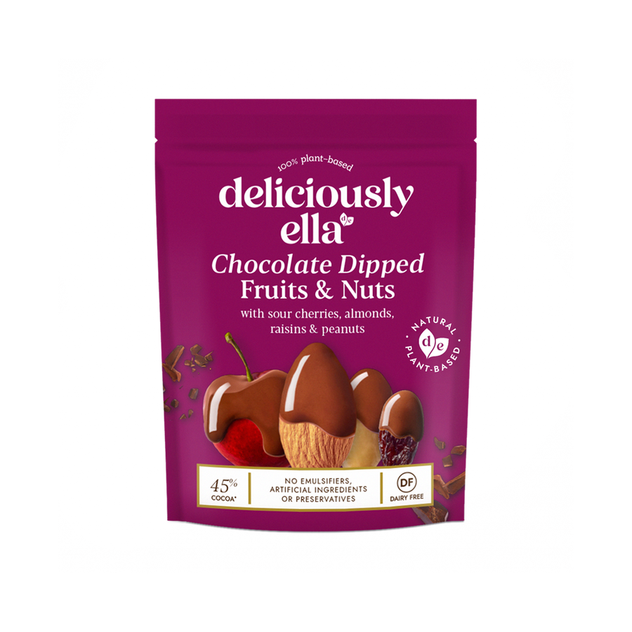 Deliciously Ella Chocolate Dipped Fruit & Nut 90g
