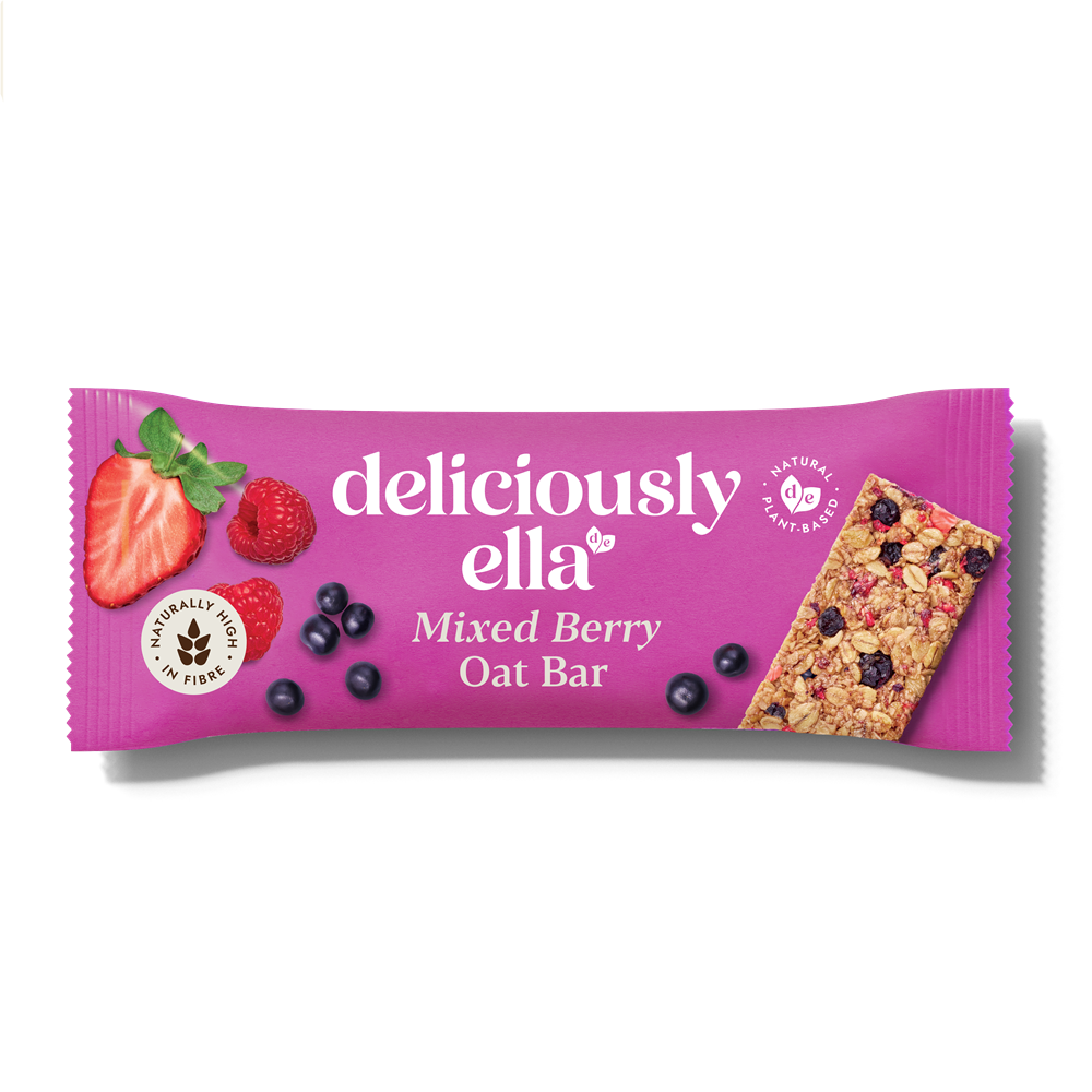 Deliciously Ella Mixed Berry Oat Bar 50g