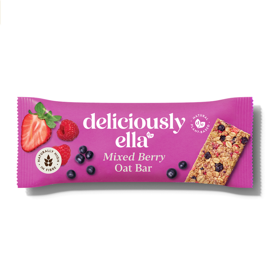 Deliciously Ella Mixed Berry Oat Bar 50g
