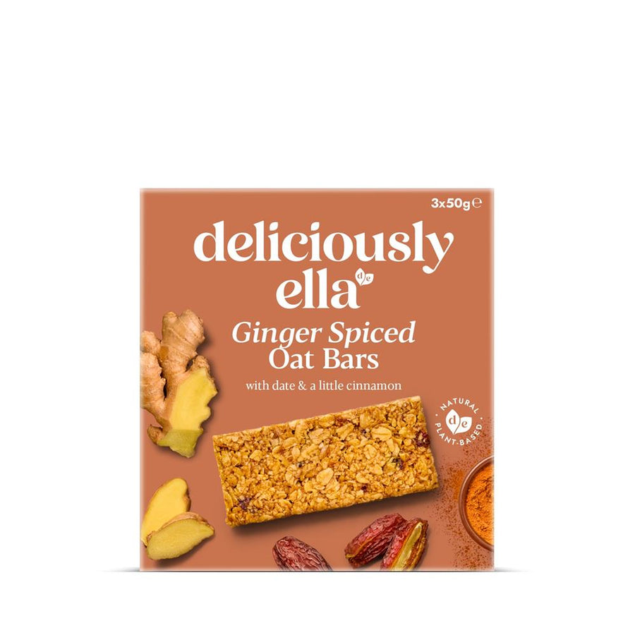 Deliciously Ella Ginger Spiced Oat Bar Multipack