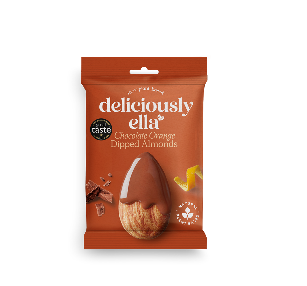 Deliciously Ella Chocolate Orange Dipped Almonds 27g