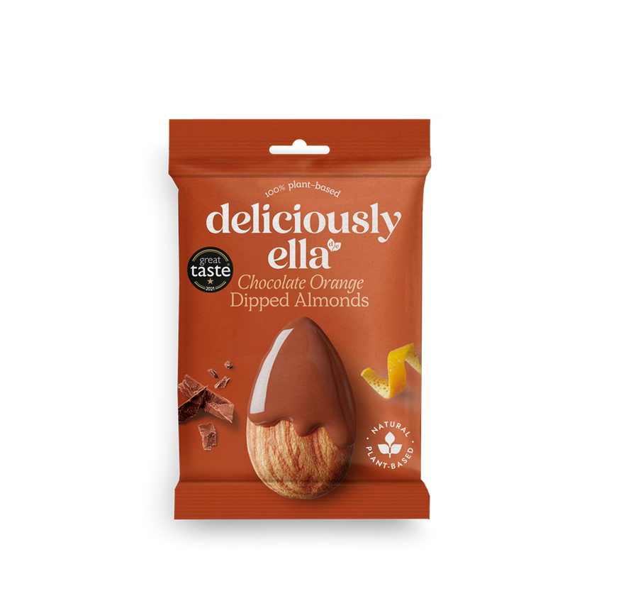 Deliciously Ella Chocolate Orange Dipped Almonds 27g