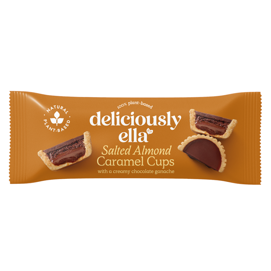 Deliciously Ella Salted Almond Caramel Cup 36g