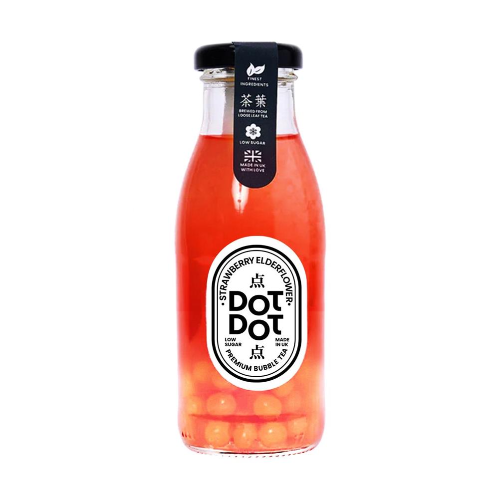Dot Dot Bubble Tea Strawberry Elderflower