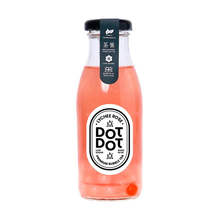 Dot Dot Bubble Tea Lychee Rose 250ml