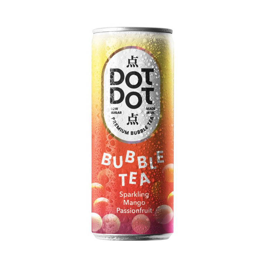 Dot Dot Bubble Tea Sparkling Mango Can 250ml