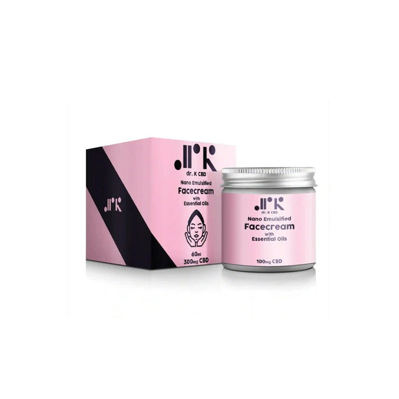 Dr K CBD 100mg CBD Nano Emulsified Face Cream - 60ml