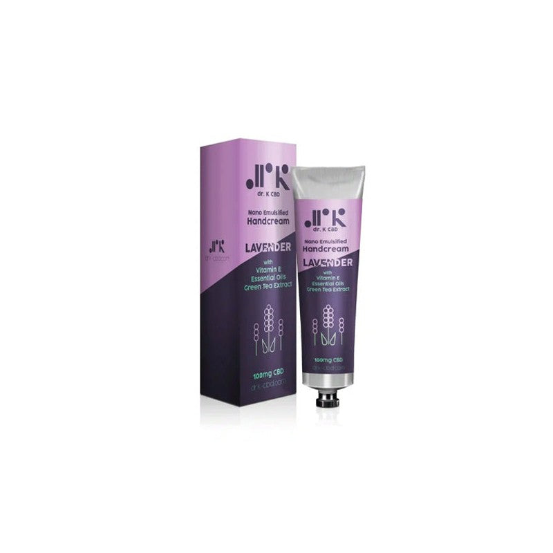 Dr K CBD 100mg CBD Nano Emulsified Hand Cream - 75ml