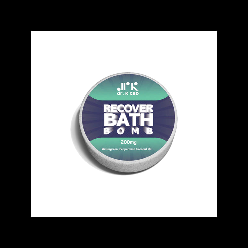 Dr K CBD 200mg CBD Recover Bath Bomb