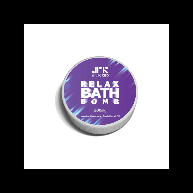 Dr K CBD 200mg CBD Relax Bath Bomb