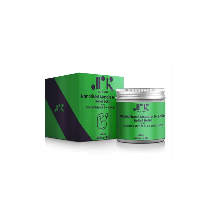 Dr K CBD 300mg CBD Nano Emulsified Joint Relief Balm - 60ml