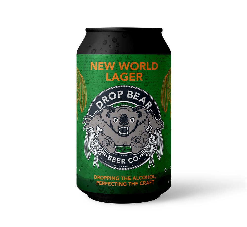 New World Lager 0.5% 330ml