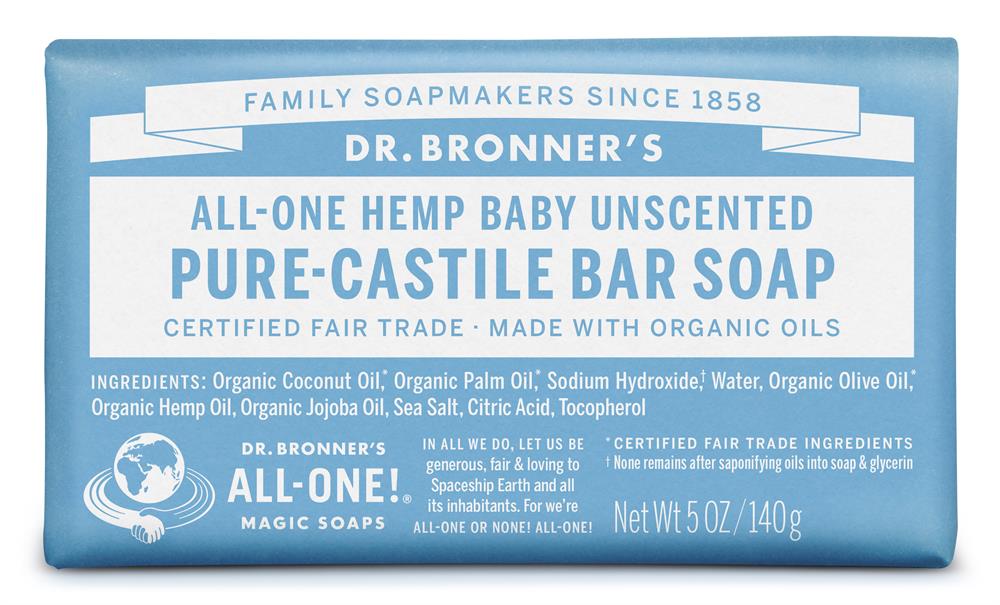 Organic All One Magic Baby Mild Unscented Soap Bar 140g
