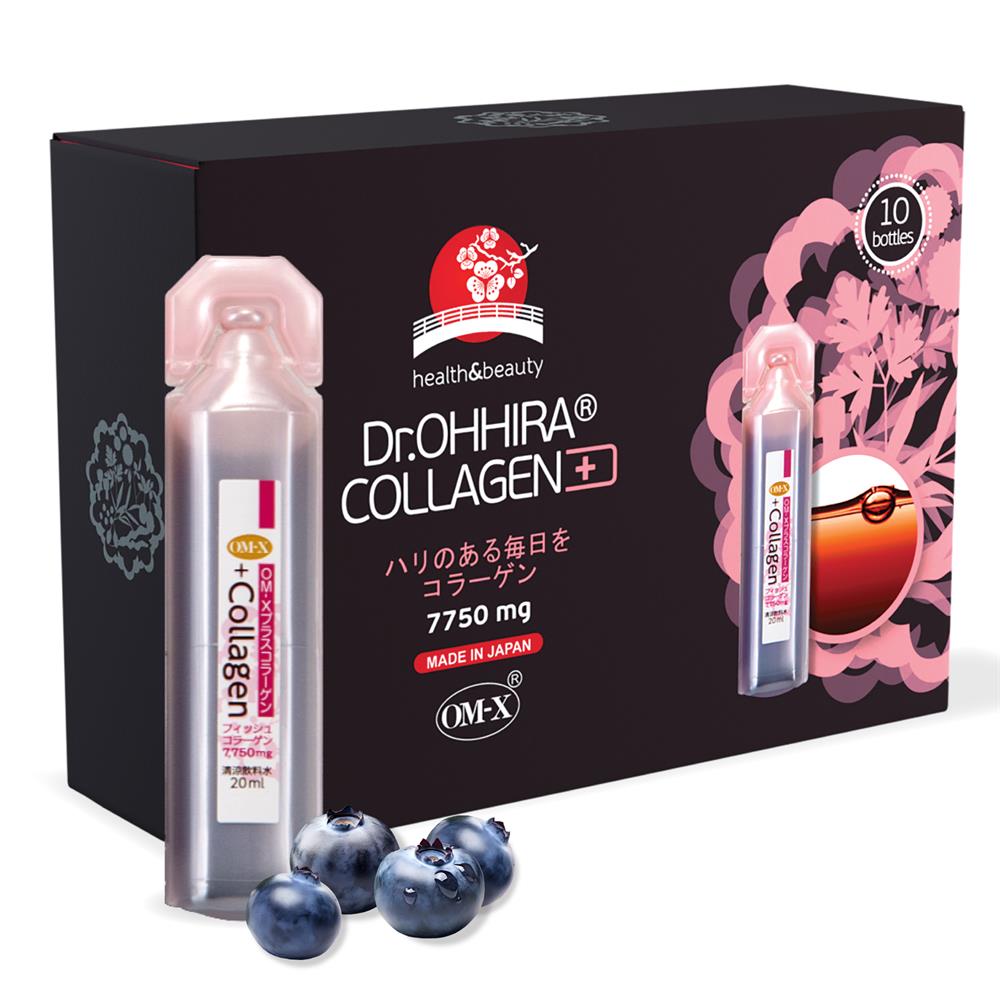 Dr.OHHIRA Collagen+ OM-X 20ml x 10 btls 7.75g Hydrolysed Peptides