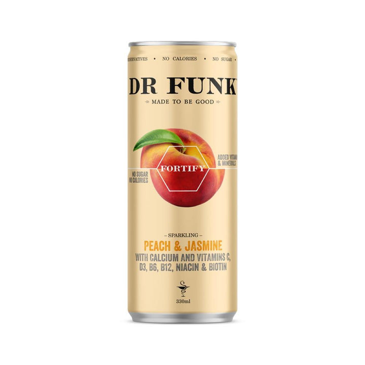 Dr Funk Sparkling Peach & Jasmine Drink 330ml