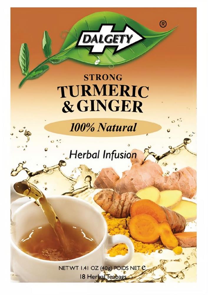 Dalgety Turmeric & Ginger 18 Teabags