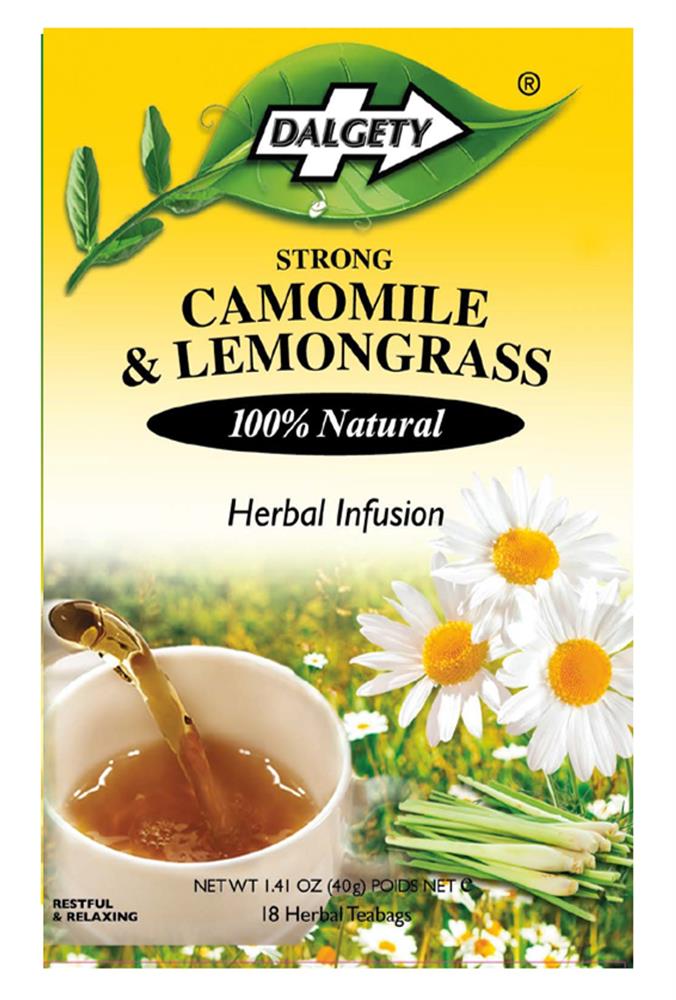 Camomile & Lemongrass 18 Teabags