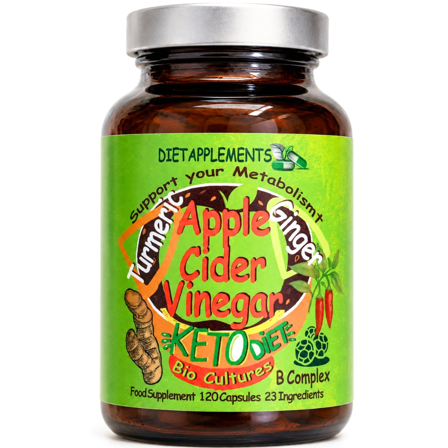 ACV with Turmeric Vitamins & Minerals. 120 capsules