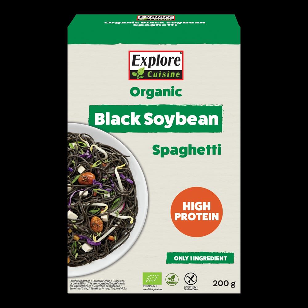 Explore Cuisine Organic Black Soybean Spaghetti 200g