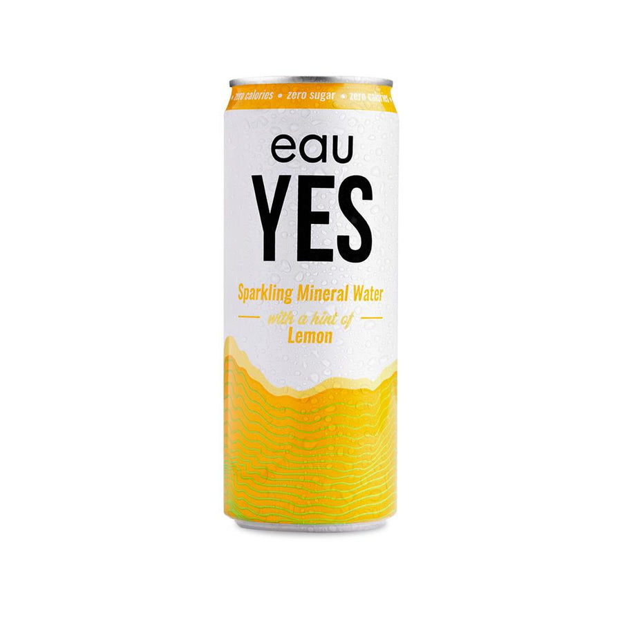 eauYES Lemon Sparkling Mineral Water 330ml