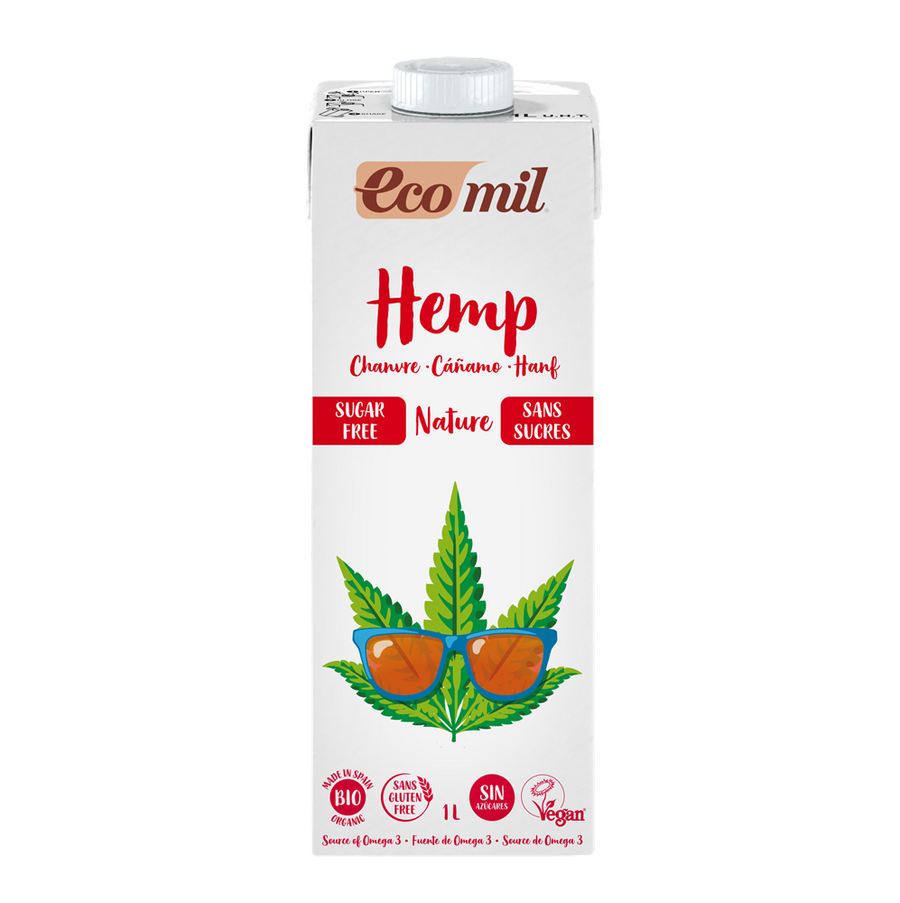 Organic Hemp Drink Sugar Free 1L