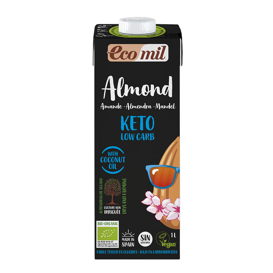 Organic Keto Almond Drink Sugar Free 1L