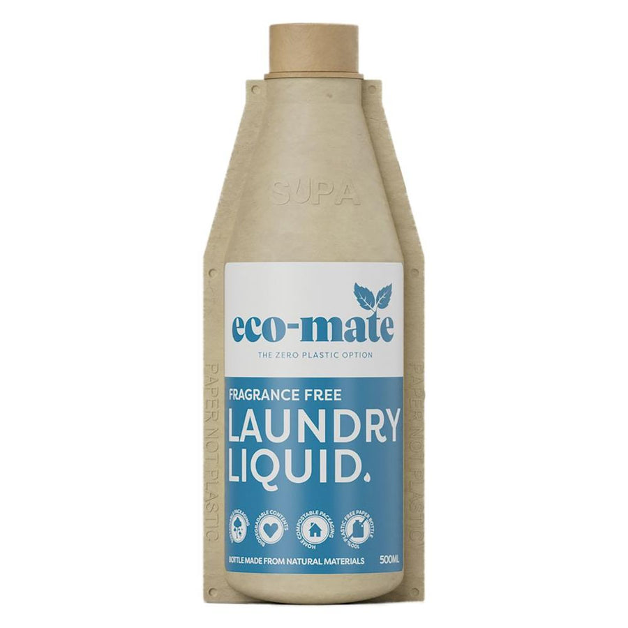 eco-mate Fragrance Free Non-Bio Laundry Liquid 500ml