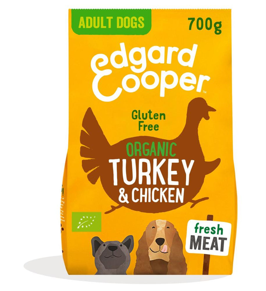 Dry Dog Food Organic Turkey & Chicken 700g