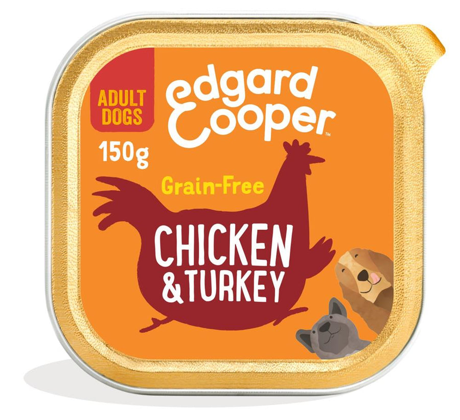 Chicken & Turkey Apple Cranberry & Carrot Tray for Dogs 150g
