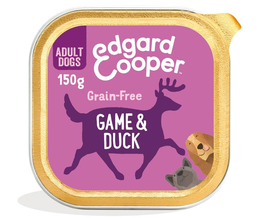 Game & Duck CranberryBeetroot & Sweet Potato Tray for Dogs 150g