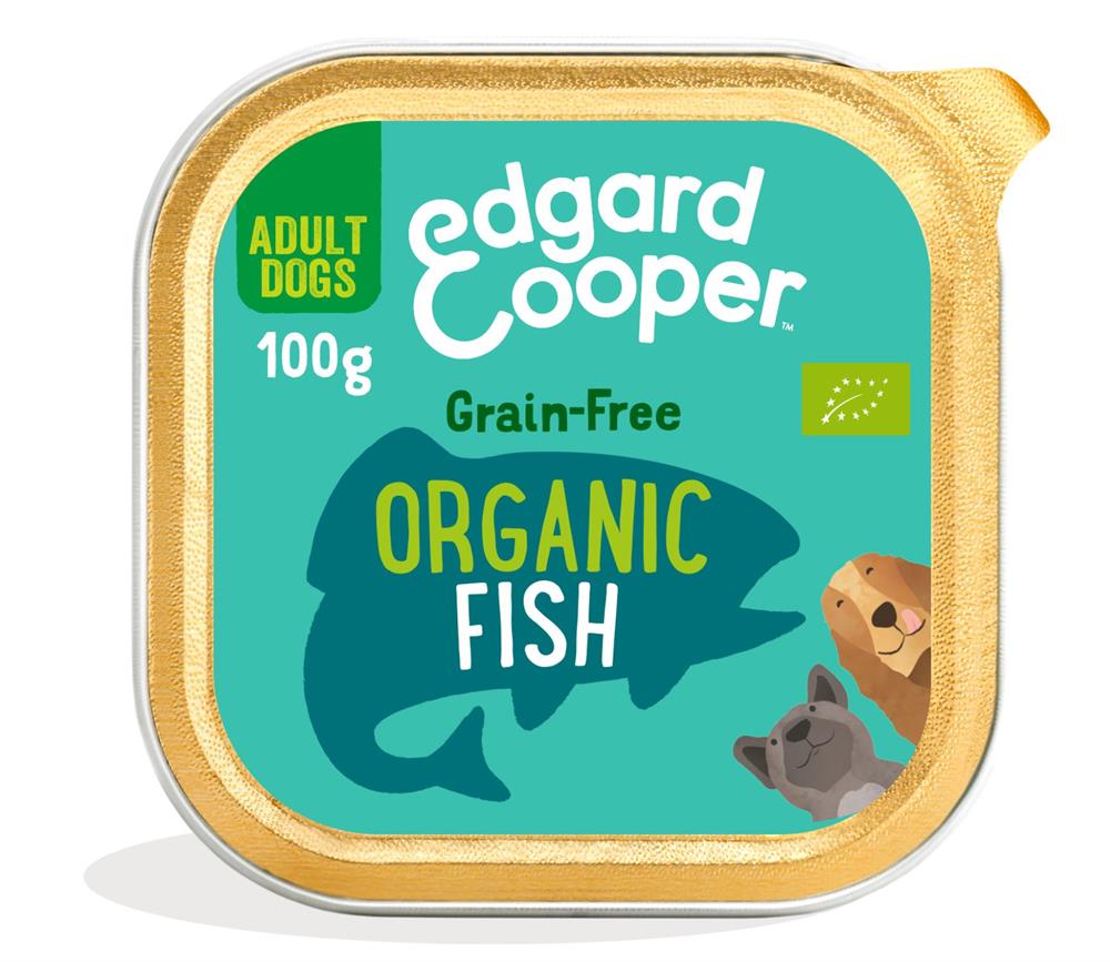 Organic Fish with Fennel & Carrot Tray for Dogs 100g