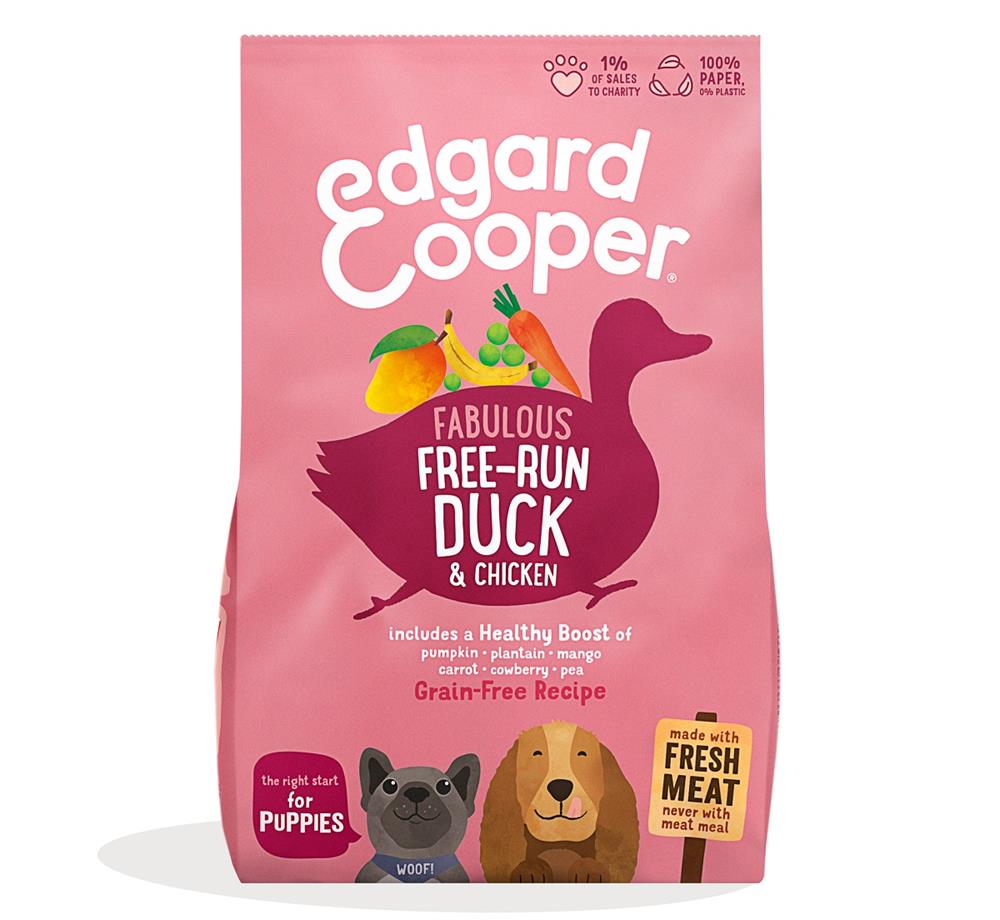 Dry Puppy Food Fresh Free Run Duck & Chicken 1Kg