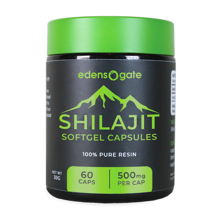 FREE Edensgate Premium Shilajit Resin Soft Gel Capsules - 30g