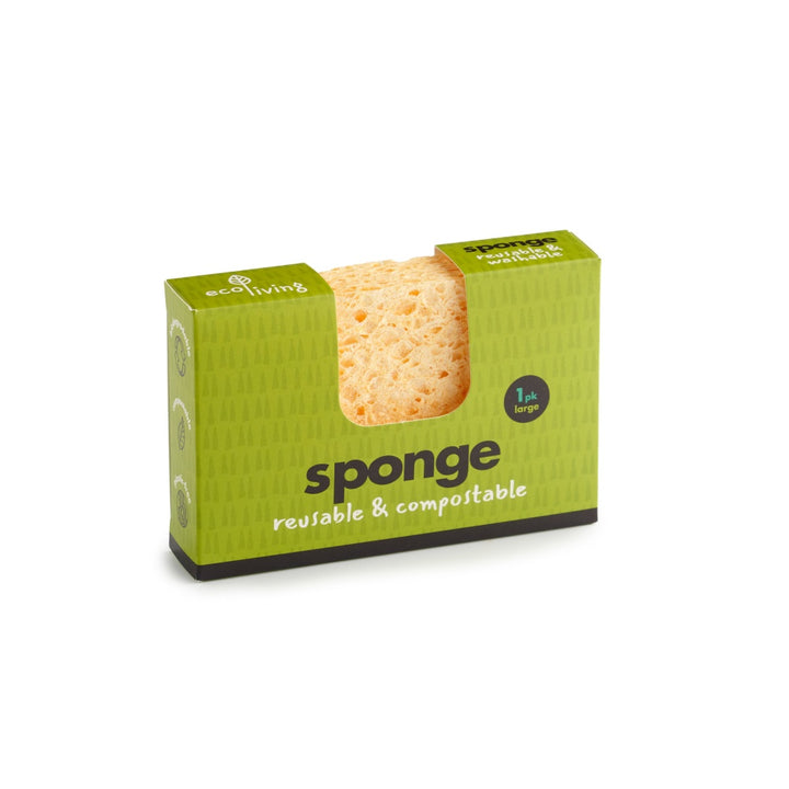 Compostable UK Sponge - Large 120 x 80 x 25mm