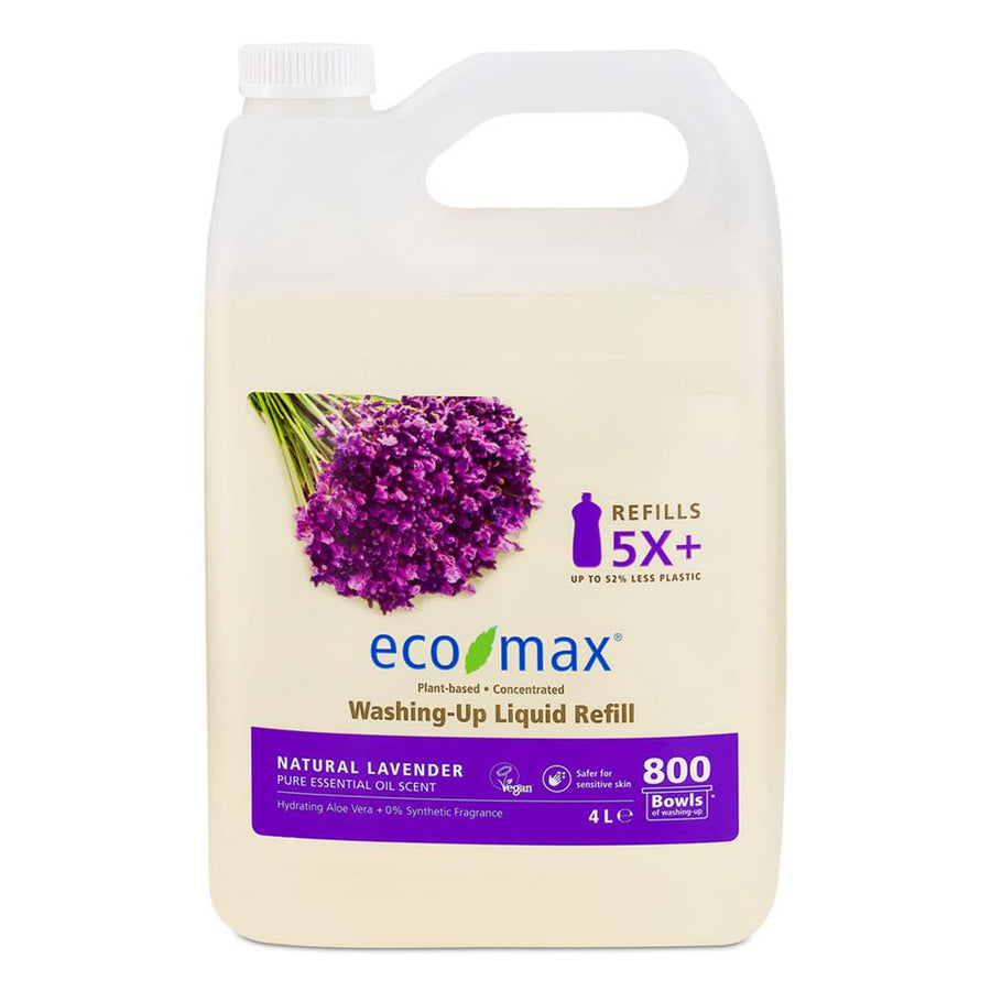 Eco-Max Washing Up Liquid Lavender 4L