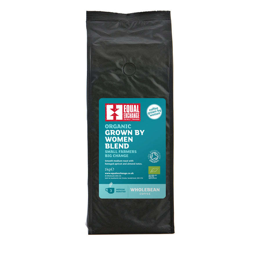 Organic Grown by Women Coffee Beans 1kg