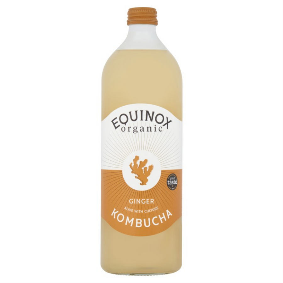 Equinox Organic Ginger Kombucha 750ml