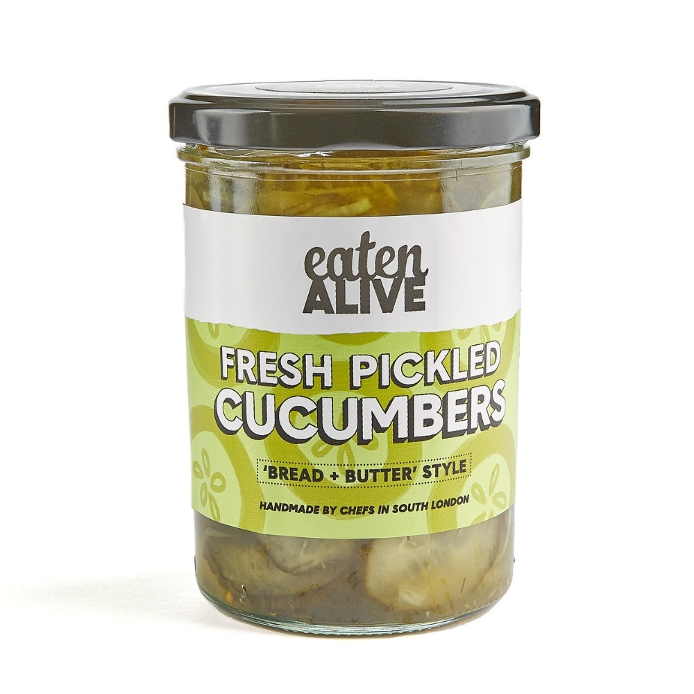 Fresh Pickled Cucumbers (Vegan) 375g
